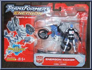 Energon Kicker with High Wire from Transformers - Energon - Powerlinx Battles - Deluxe Class manufactured by Hasbro [Front]