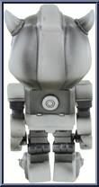 Grey Skull Bumblebee from Transformers - Hikari Sofubi manufactured by Funko [Loose]