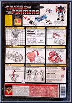 First Aid from Transformers - Generation 1 - Series 3 manufactured by Hasbro [Back]