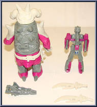 Skullgrin (Pretenders) from Transformers - Generation 1 - Series 5 manufactured by Hasbro [Loose]
