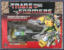 Springer from Transformers - Generation 1 - Series 3 manufactured by Hasbro [Front]