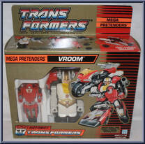 Vroom from Transformers - Generation 1 - Series 6 manufactured by Hasbro [Front]