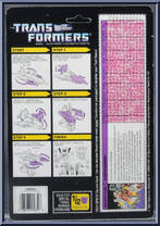 Windsweeper from Transformers - Generation 1 - Series 5 manufactured by Hasbro [Back]