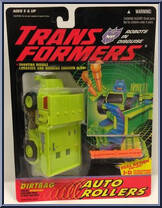 Dirtbag from Transformers - Generation 2 - Auto Rollers manufactured by Hasbro [Front]
