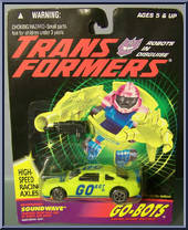 Soundwave from Transformers - Generation 2 - Go-Bots manufactured by Hasbro [Front]