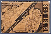 Bumblebee / Starscream from Transformers - Generations - Heroes and Villains manufactured by Hasbro [Front]