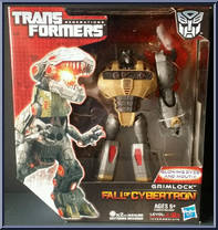 Grimlock from Transformers - Generations - Fall of Cybertron - Voyager Class manufactured by Hasbro [Front]