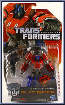 Optimus Prime from Transformers - Generations - Fall of Cybertron - Deluxe Class manufactured by Hasbro [Front]