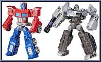 Optimus Prime / Megatron from Transformers - Generations - Heroes and Villains manufactured by Hasbro [Loose]