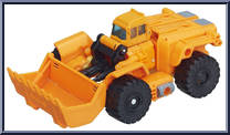 Scoop (Autobot) & Holepunch & Caliburst Action Figure