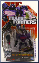 Shockwave from Transformers - Generations - Fall of Cybertron - Deluxe Class manufactured by Hasbro [Front]