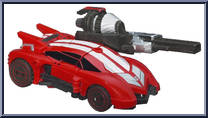 Sideswipe from Transformers - Generations - Fall of Cybertron - Deluxe Class manufactured by Hasbro [Loose]
