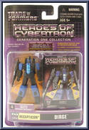 Dirge from Transformers - Heroes of Cybertron - Wave 4 manufactured by Hasbro [Front]