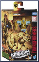 Cheetor from Transformers - Kingdom War for Cybertron - Deluxe Class manufactured by Hasbro [Front]