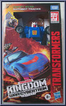 Tracks (Autobot) from Transformers - Kingdom War for Cybertron - Deluxe Class manufactured by Hasbro [Front]