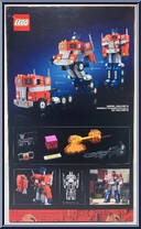 Optimus Prime from Transformers - Transformers manufactured by Lego [Back]