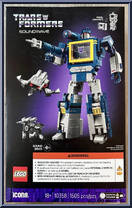 Soundwave from Transformers - Transformers manufactured by Lego [Front]