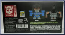 Rumble & Laserbeak from Transformers - Exclusives manufactured by Loyal Subjects [Back]