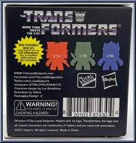Trailbreaker (2/16) from Transformers - Basic Series manufactured by Loyal Subjects [Back]