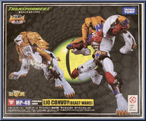 Lio Convoy from Transformers - Masterpiece - Beast Wars manufactured by Takara [Front]