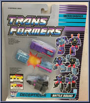 Battle Squad from Transformers - Micromasters - Combiner Squads manufactured by Hasbro [Front]