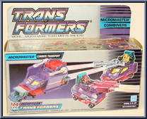 Cannon Transport from Transformers - Micromasters - Combiner Transports manufactured by Hasbro [Front]