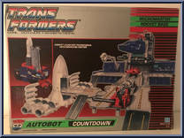 Countdown (with Rocket Base) from Transformers - Micromasters - Micromaster Bases manufactured by Hasbro [Front]