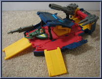 Groundshaker (with ATV) from Transformers - Micromasters - Micromaster Bases manufactured by Hasbro [Loose]