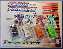 Hot Rod Patrol from Transformers - Micromasters - Micromaster Patrols manufactured by Hasbro [Front]