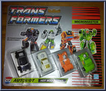 Hot Rod Patrol from Transformers - Micromasters - Micromaster Patrols manufactured by Hasbro [Front]