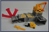 Ironworks (with Construction Station) from Transformers - Micromasters - Micromaster Stations manufactured by Hasbro [Loose]