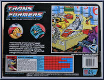 Missile Launcher from Transformers - Micromasters - Combiner Transports manufactured by Hasbro [Back]