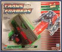 Overload from Transformers - Micromasters - Transports manufactured by Hasbro [Front]
