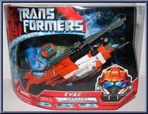 Evac (Allspark Power) from Transformers - Movie - Voyager Class manufactured by Hasbro [Front]