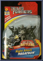 Megatron (Night Attack) from Transformers - Movie - Fast Action Battlers manufactured by Hasbro [Front]