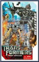 Megatron from Transformers - Movie - Robot Replicas manufactured by Hasbro [Front]