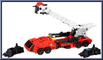 Inferno from Transformers - Power of the Primes - Voyager manufactured by Hasbro [Loose]