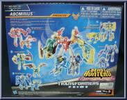 Abominus (Predacons Rising) from Transformers - Prime - Beast Hunters - Cyberverse Legion Class manufactured by Hasbro [Back]