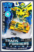 Bumblebee from Transformers - Prime - First Edition - Deluxe Classs manufactured by Hasbro [Front]