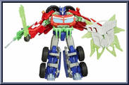 Optimus Prime (Autobot Leader) from Transformers - Prime - Beast Hunters - Voyager Class manufactured by Hasbro [Loose]