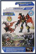 Predaking (Predacon Overlord) from Transformers - Prime - Beast Hunters - Commander Class manufactured by Hasbro [Back]