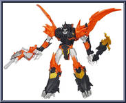 Predaking (Predacon Leader) from Transformers - Prime - Beast Hunters - Voyager Class manufactured by Hasbro [Loose]