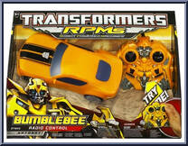 Bumblebee from Transformers - Revenge of the Fallen - RPM 27 MHz Radio Control manufactured by Hasbro [Front]