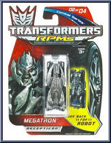 Megatron from Transformers - Revenge of the Fallen - RPM Mini Vehicles - Combat Series manufactured by Hasbro [Front]