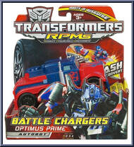 Optimus Prime from Transformers - Revenge of the Fallen - RPM Battle Chargers manufactured by Hasbro [Front]