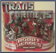 Autobot Jazz / Decepticon Frenzy Action Figure