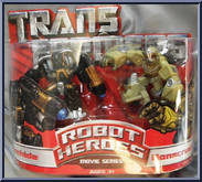 Ironhide / Bonecrusher from Transformers - Robot Heroes - Movie Series manufactured by Hasbro [Front]