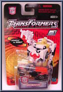 Ironhide from Transformers - Robots in Disguise (2001) - Spy Changers manufactured by Hasbro [Front]