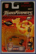 R.E.V. from Transformers - Robots in Disguise (2001) - Spy Changers manufactured by Hasbro [Front]