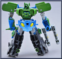 Blastwave from Transformers - Robots in Disguise (2015) - Warriors manufactured by Hasbro [Loose]